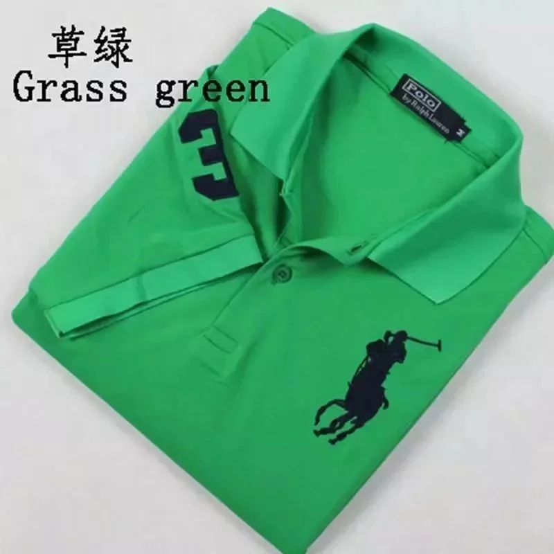 Polo Ralph Lauren Classic Logo Grass Green Polo Shirt