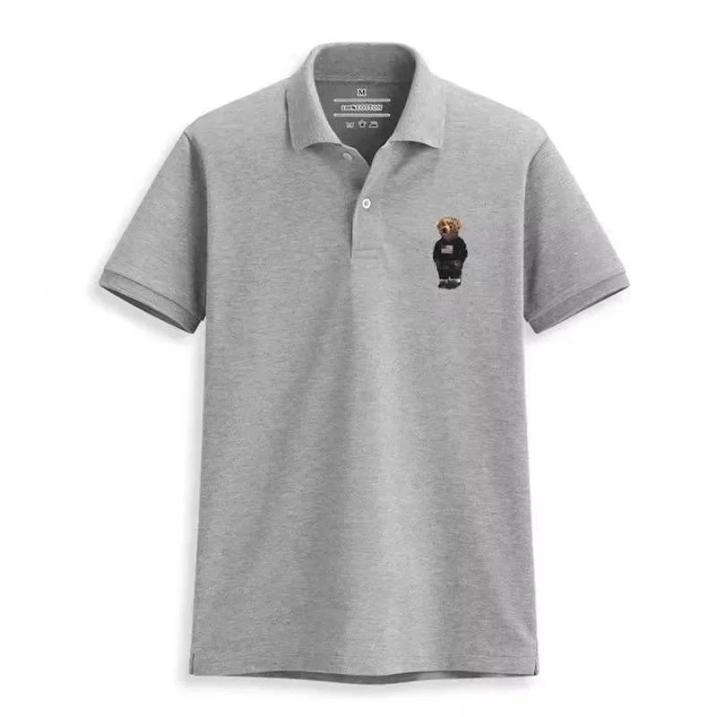 Polo Ralph Lauren Grey Bear Polo Shirt