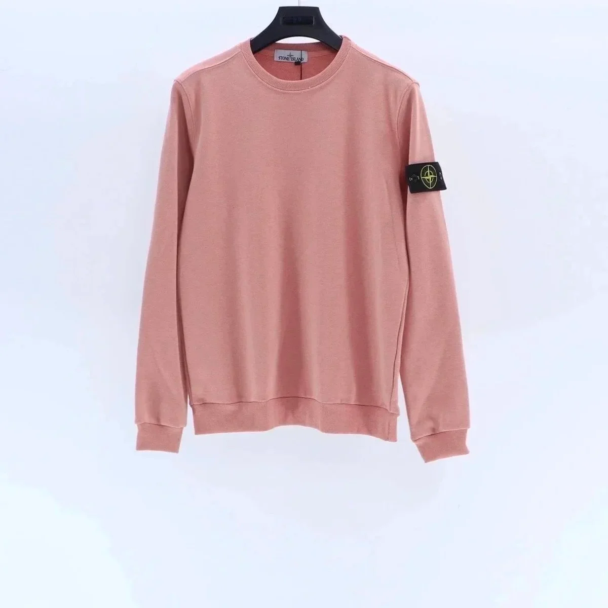Stone Island 68-15 Crewneck Sweatshirt Pink