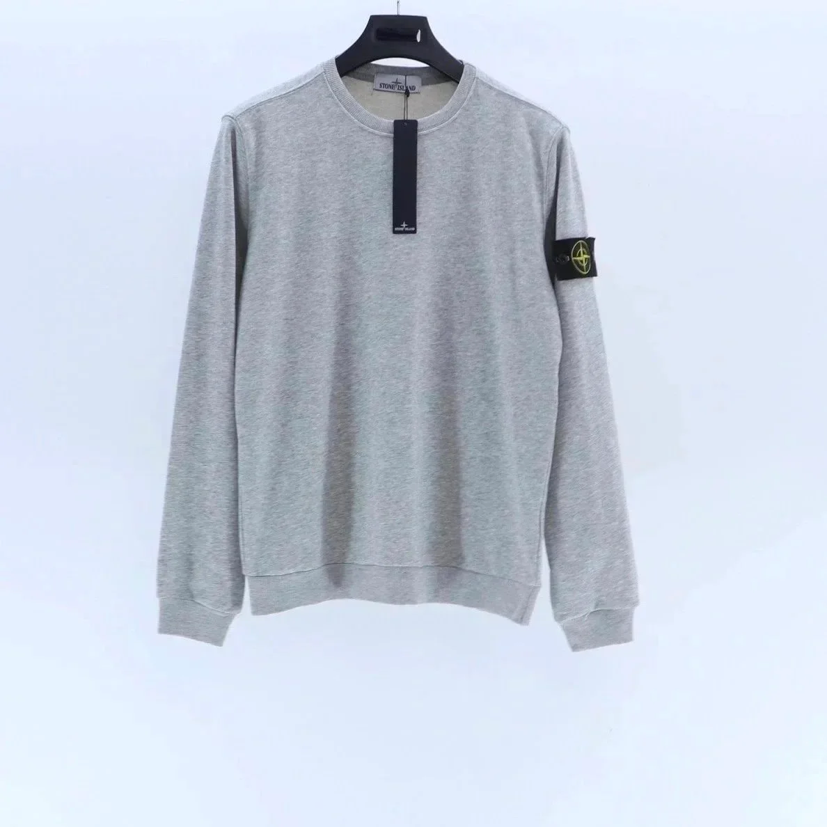 Stone Island 68-15 Grey Crewneck Sweatshirt