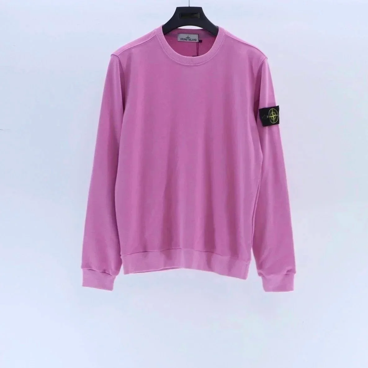 Stone Island 68-15 Pink Crewneck Sweatshirt