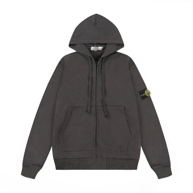 Stone Island 68-15 Hoodie Deep Grey Sweatshirt