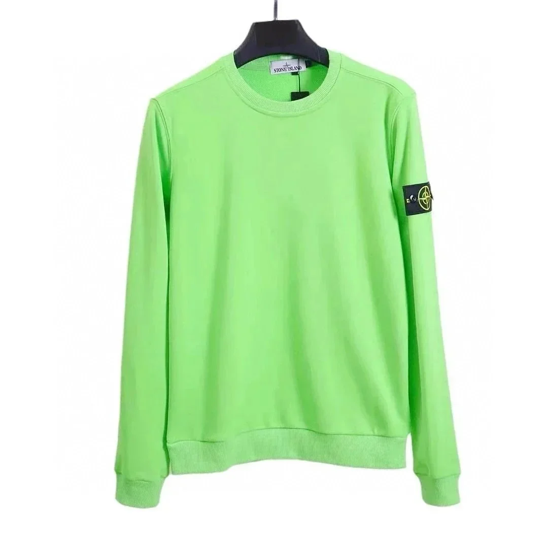 Stone Island 68-15 Lime Green Sweatshirt