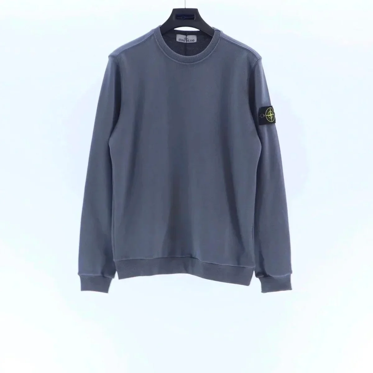 Stone Island 68-15 Grey Crewneck Sweatshirt