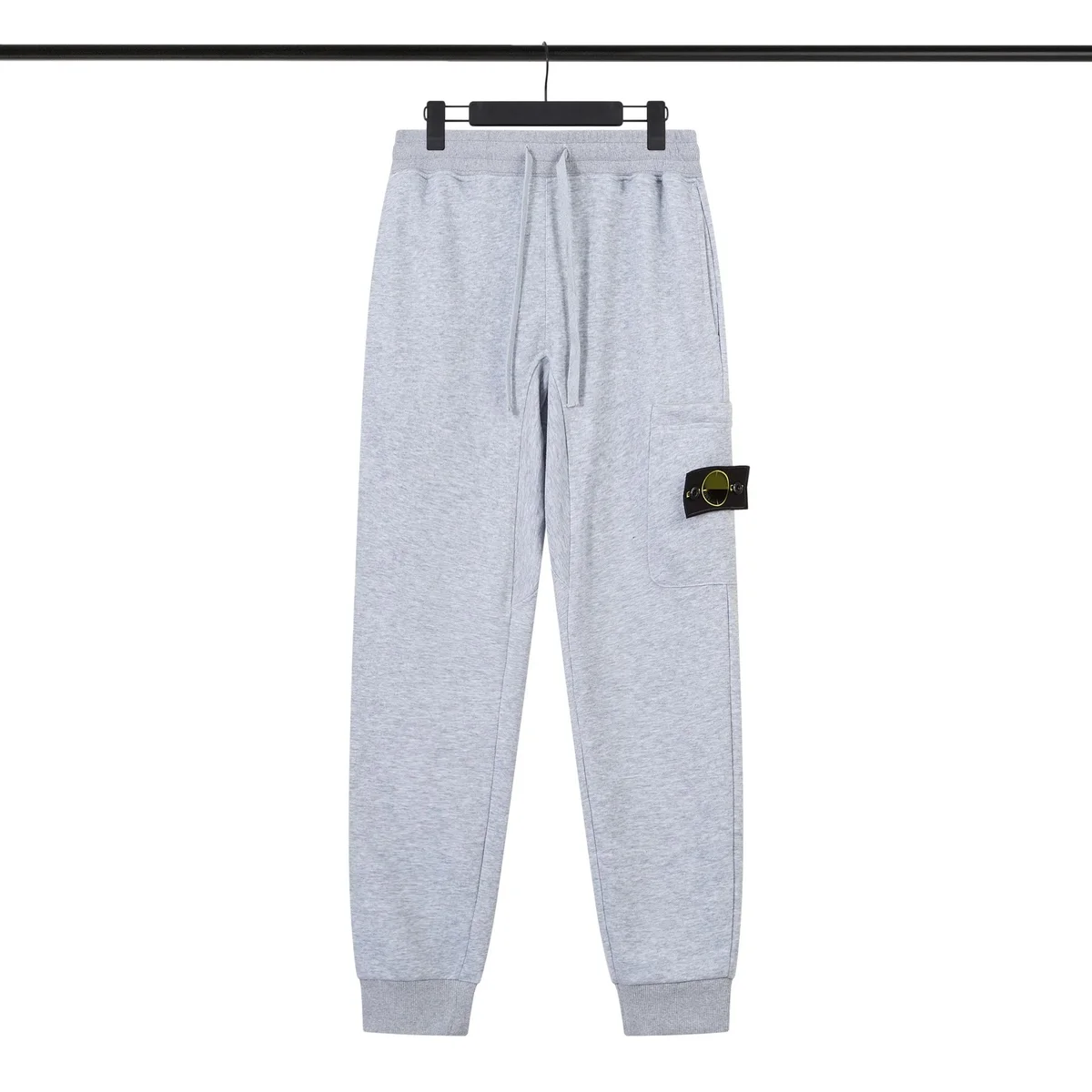 Stone Island 68-15 Grey Cargo Sweatpants