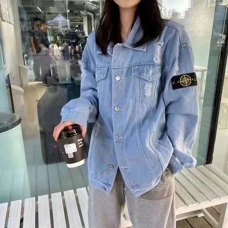 Stone Island 68-15 Distressed Denim Jacket