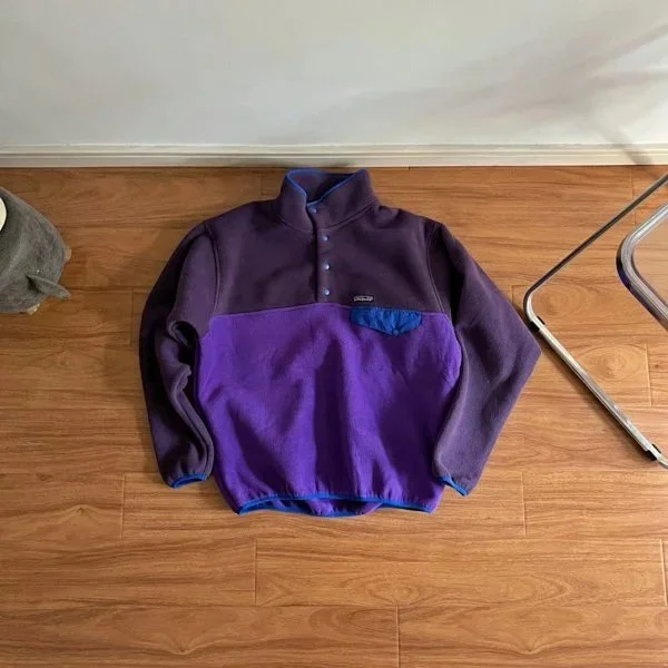Patagonia Classic Synchilla Purple Hoodie