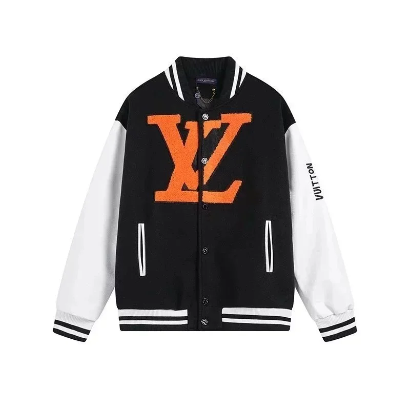 Louis Vuitton Tabi LV Logo Bomber Jacket Black/Orange