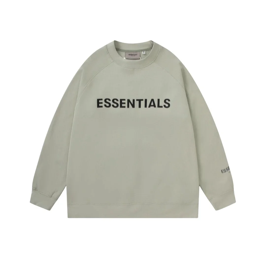 Fear of God Essentials Olive Green T-Shirt