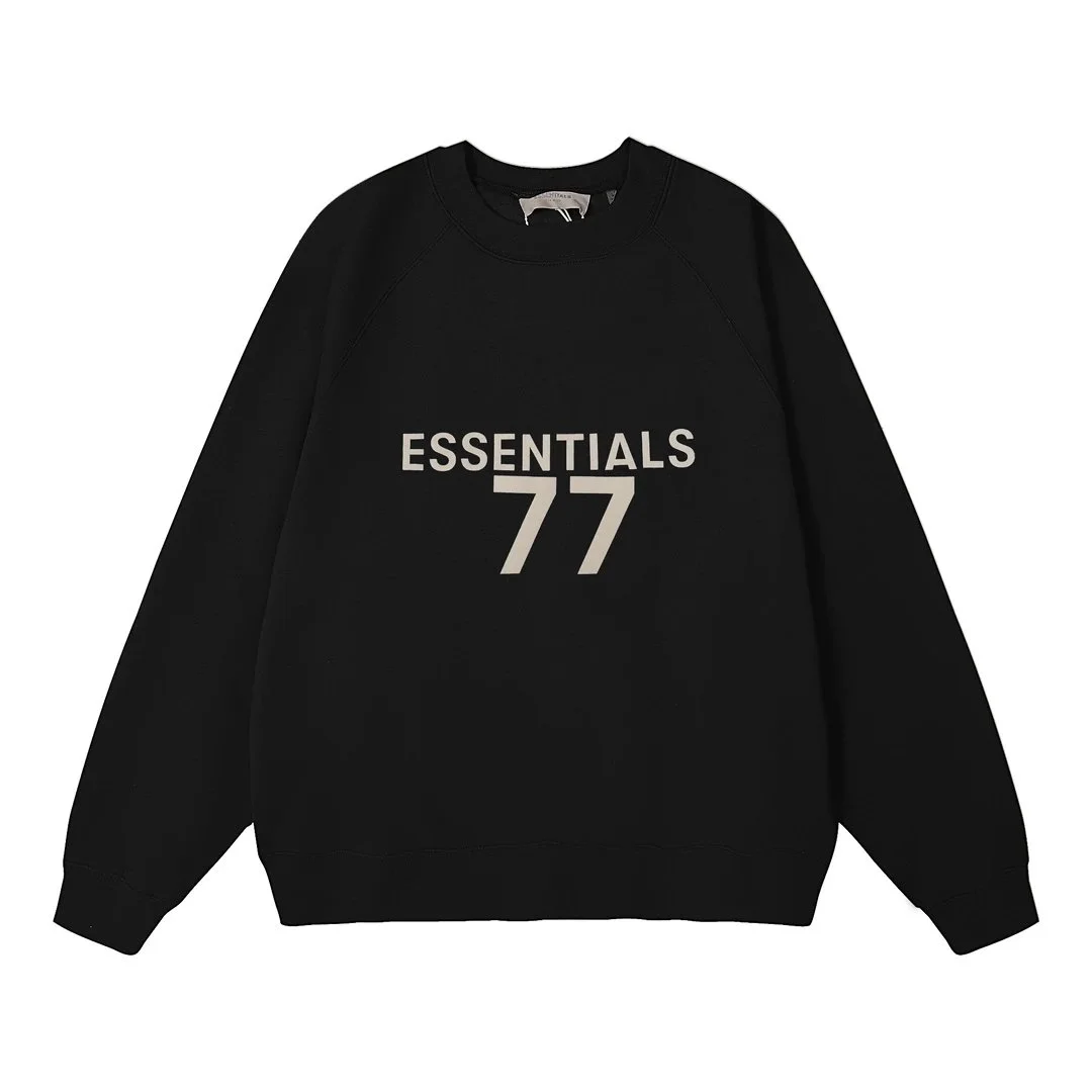 Fear of God Essentials 77 Black Sweatshirt