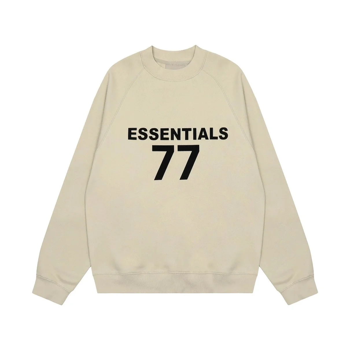 Fear of God Essentials 77 Beige Crewneck Sweatshirt