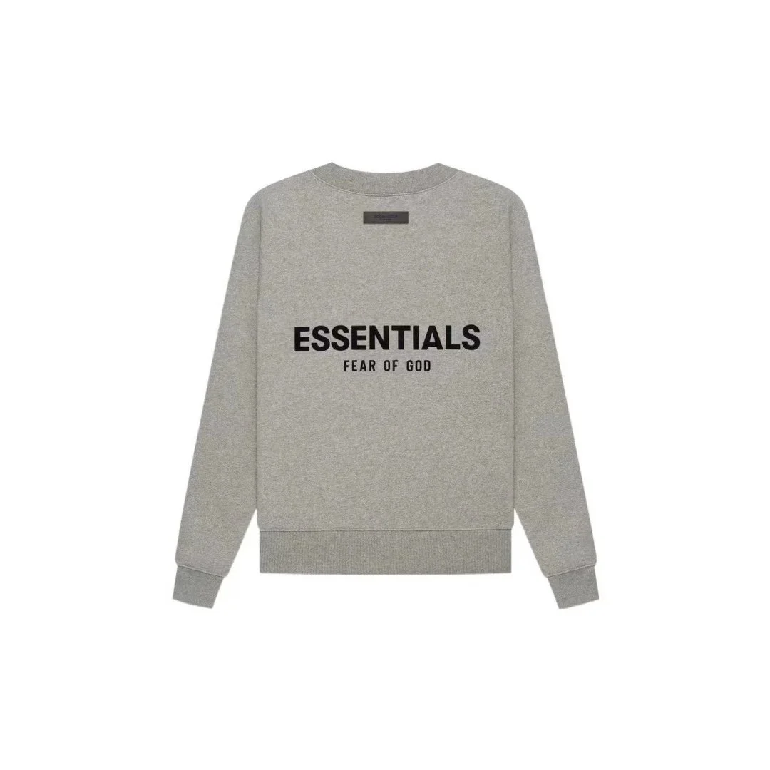 Fear of God Essentials Grey Crewneck Sweatshirt