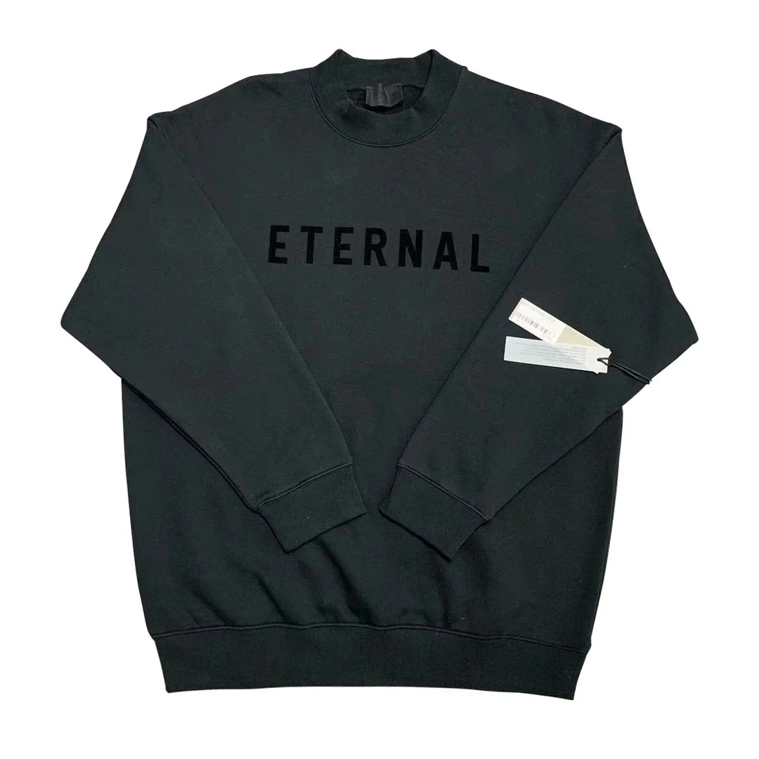 Eternal Black Crewneck Sweatshirt