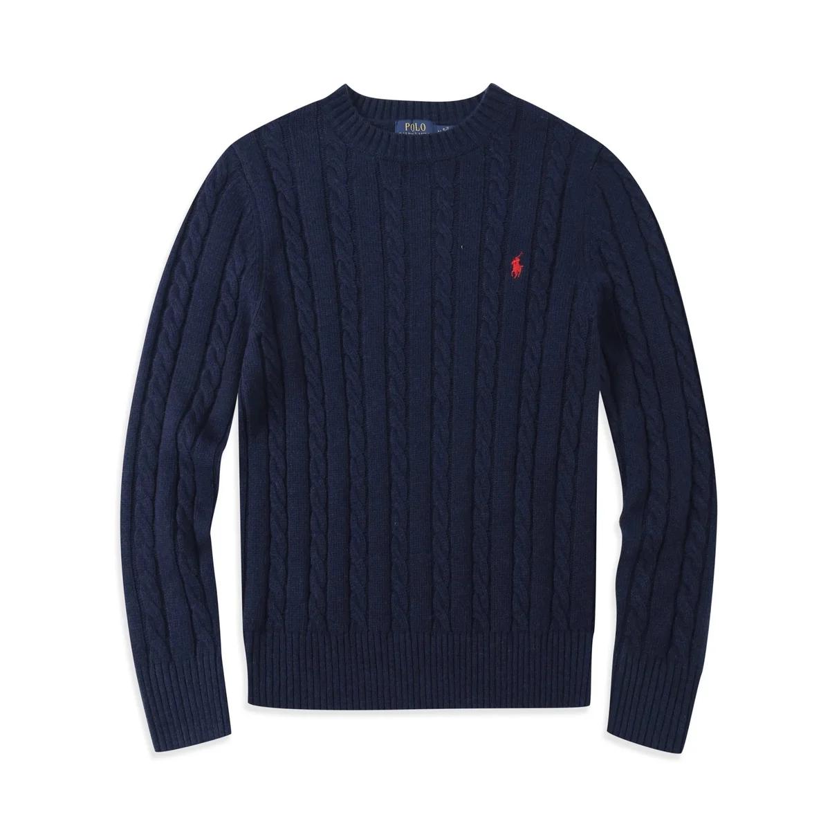 Polo Ralph Lauren Navy Cable Knit Sweater