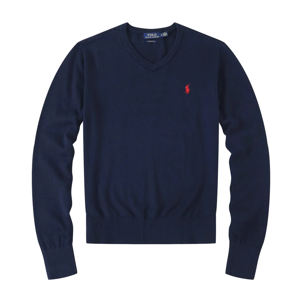 Polo Ralph Lauren Navy V-neck Sweater