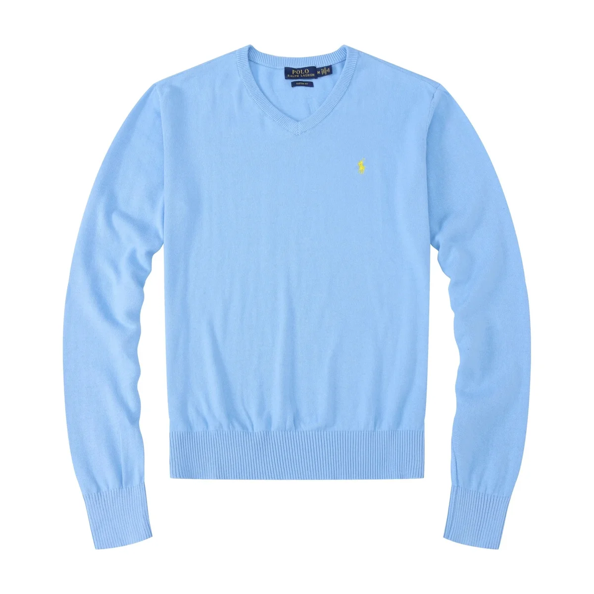 Polo Ralph Lauren Light Blue V-neck Sweater