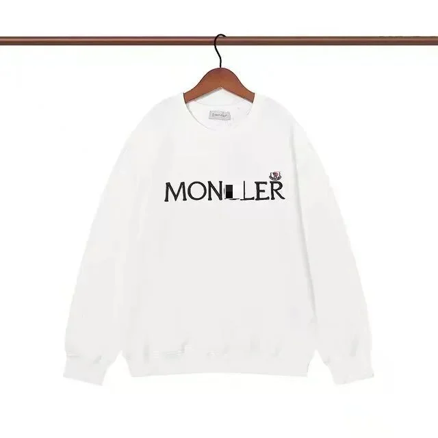 Moncler Monller White Crewneck Sweatshirt