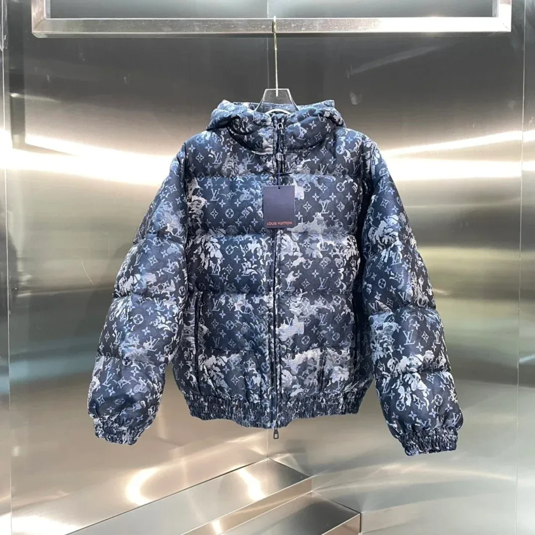 Louis Vuitton Monogram Floral Puffer Jacket