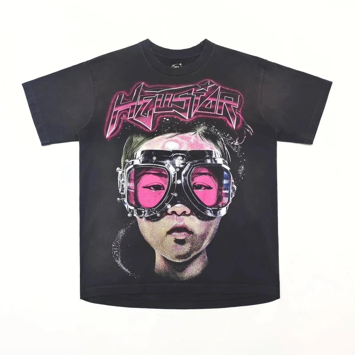 Hellstar Triple Black Graphic T-Shirt