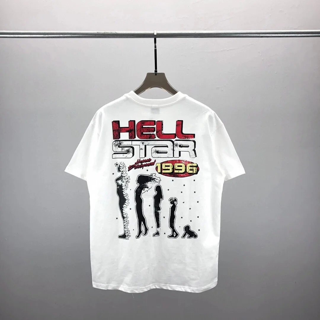 Hellstar 1996 White T-Shirt Streetwear