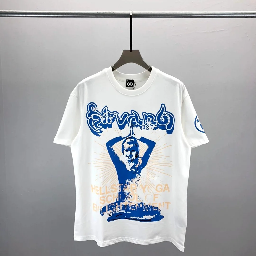 Trapstar Hellstar Yoga T-Shirt White