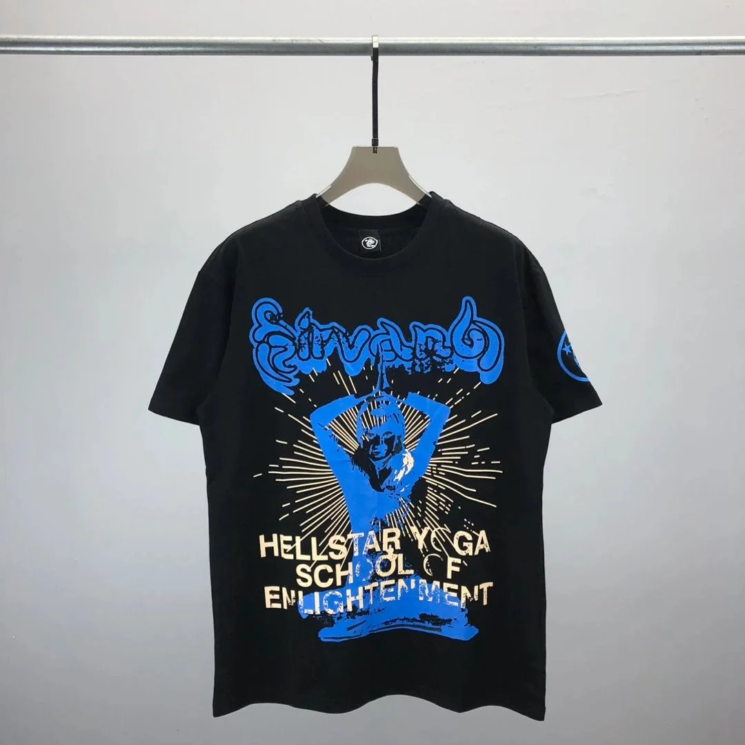 Trapstar Hellstar Yoga School of Enlightenment Black T-Shirt