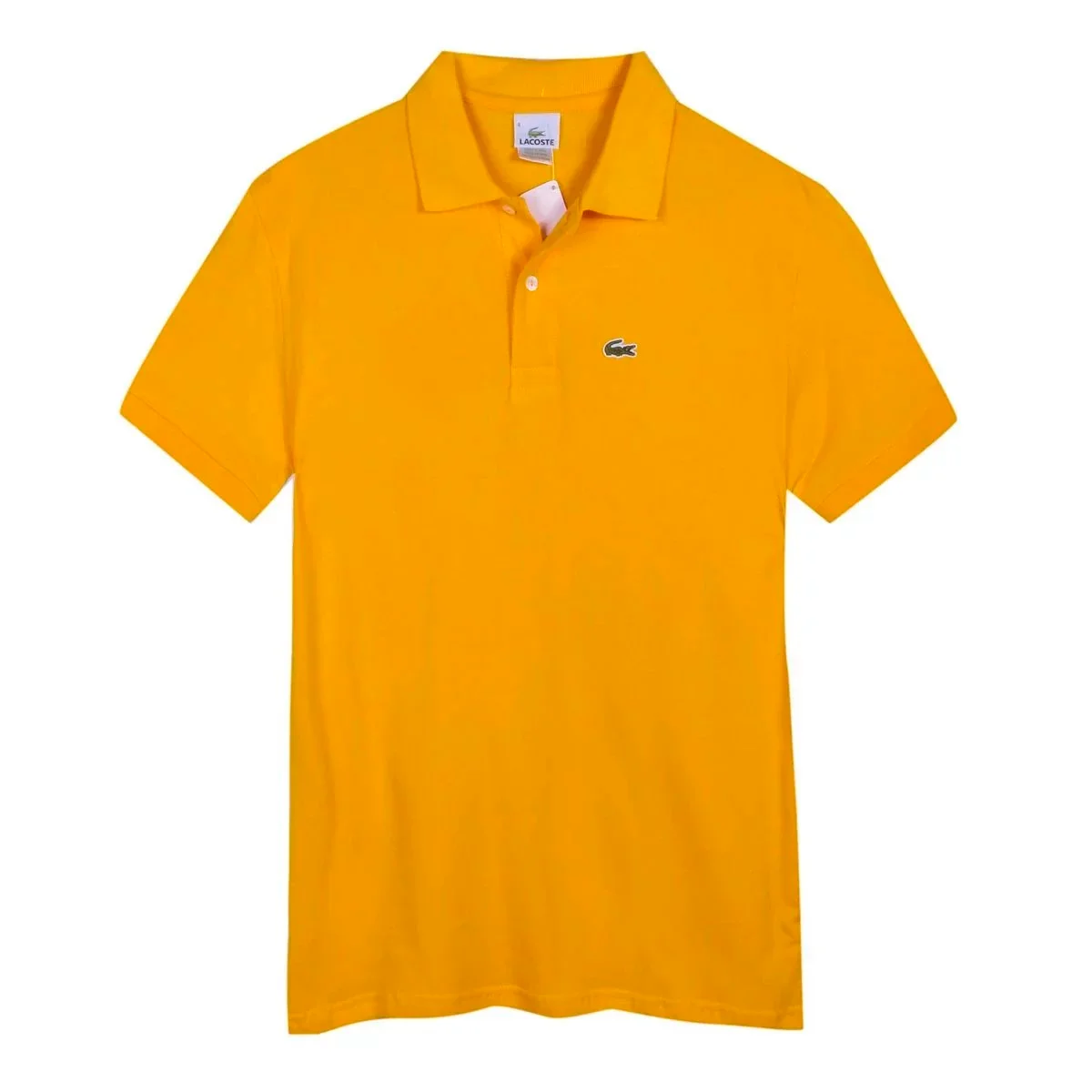Lacoste Yellow Crocodile Polo Shirt