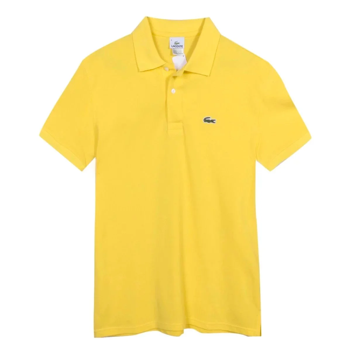 Lacoste Yellow Crocodile Polo Shirt