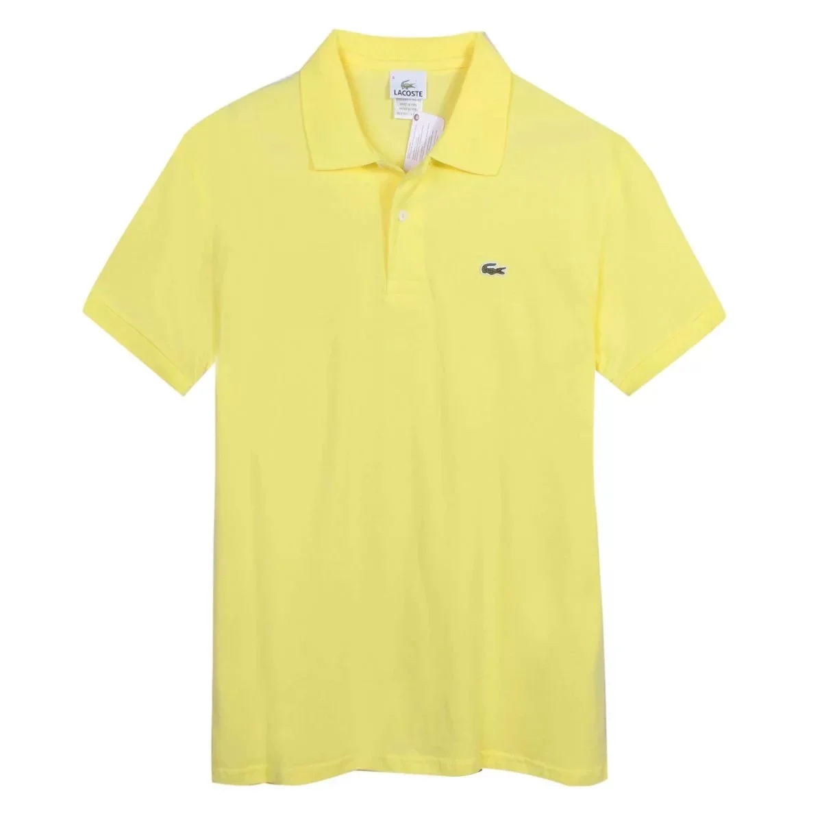 Lacoste Yellow Crocodile Polo Shirt