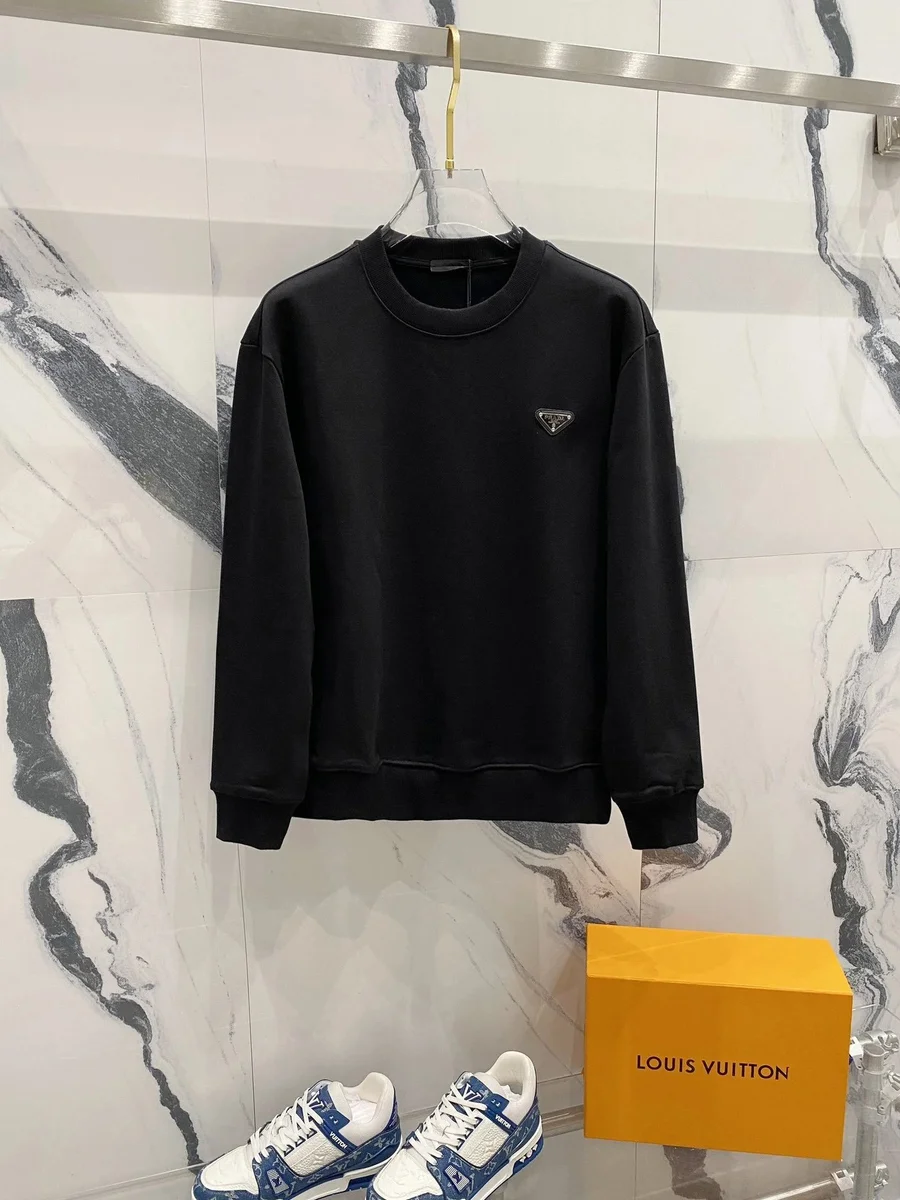 Louis Vuitton Black Trunk Logo Sweatshirt