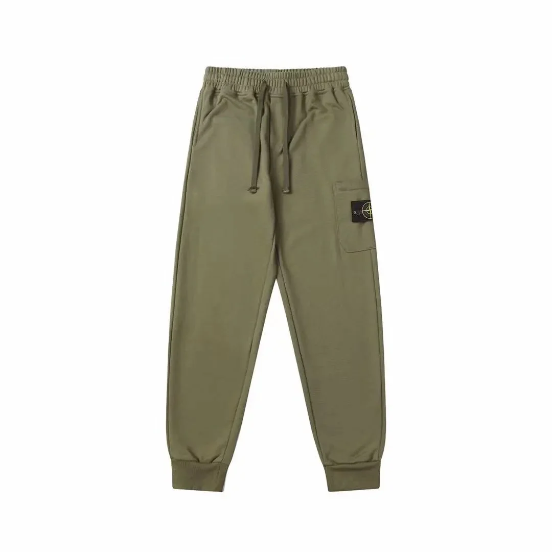 Stone Island 68-15 Olive Green Sweatpants