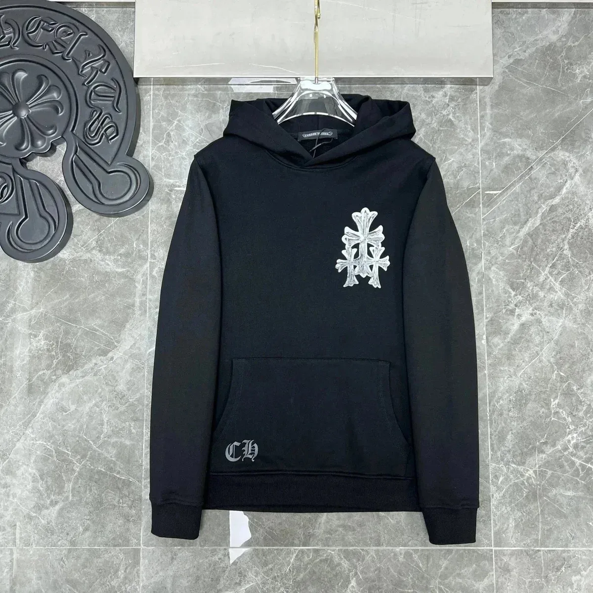 Chrome Hearts CH Cross Black Hoodie