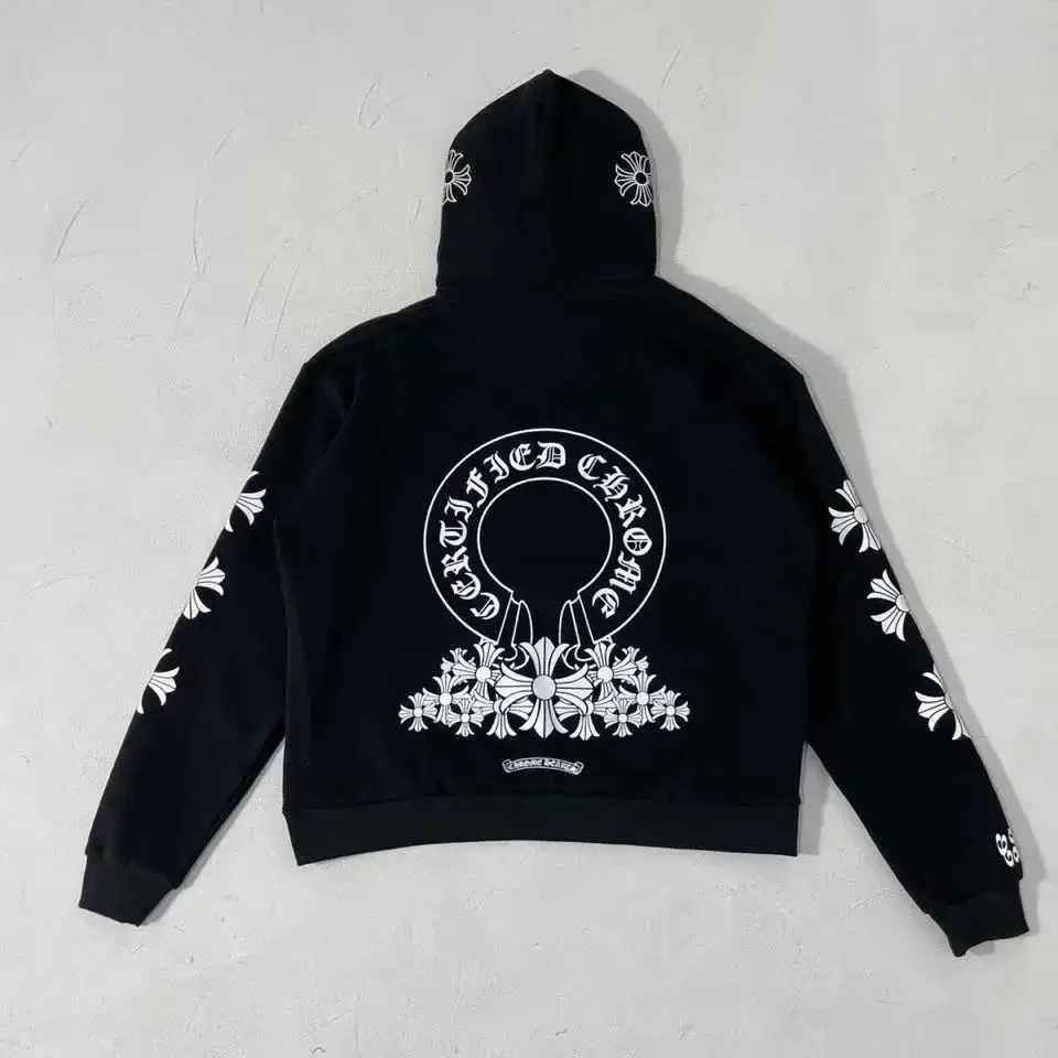 Chrome Hearts Certified Cross Hoodie Black