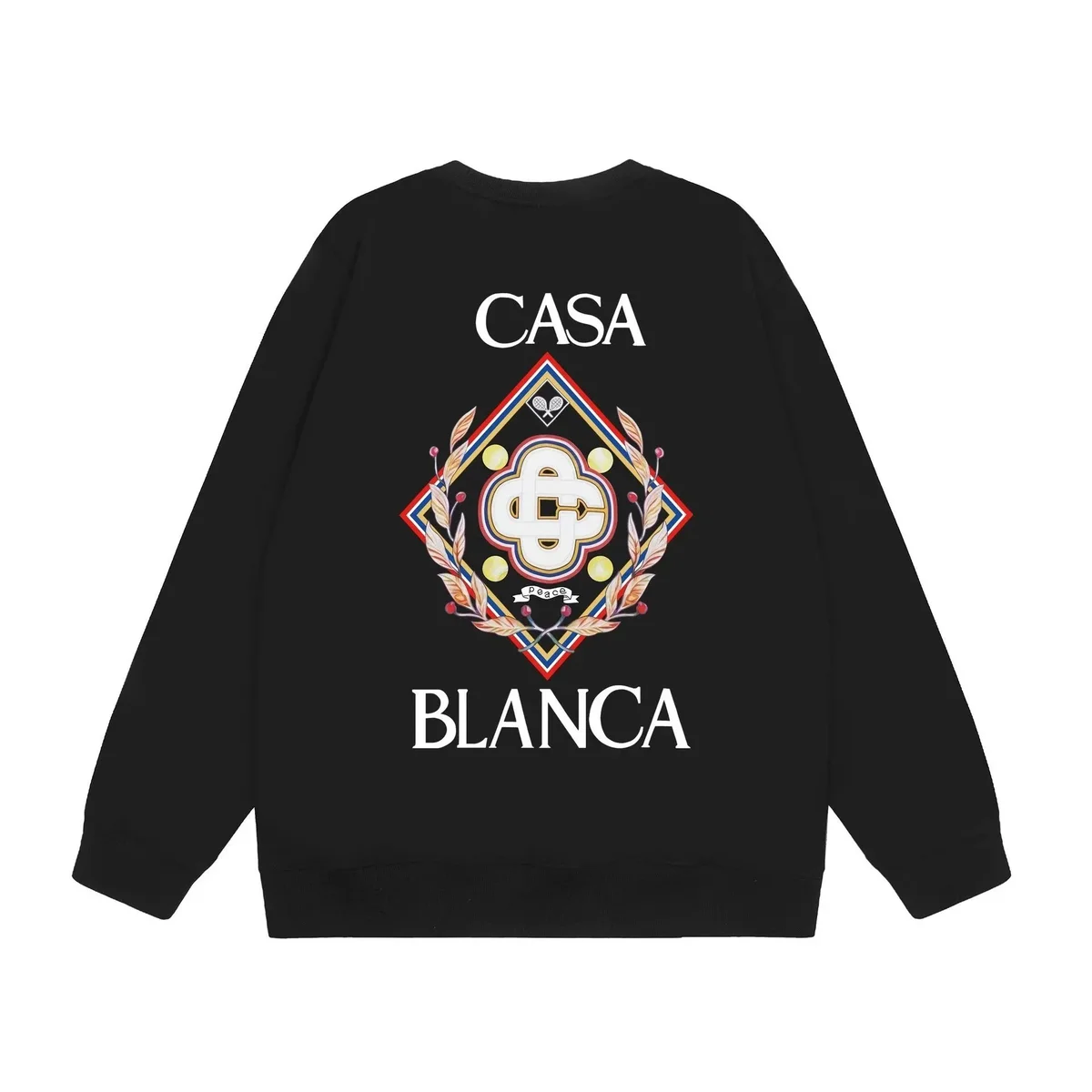 Casa Blanca Black Graphic Sweatshirt