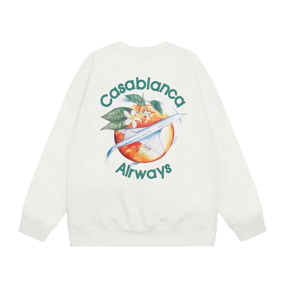 Casablanca Casablanca Airways White Sweatshirt