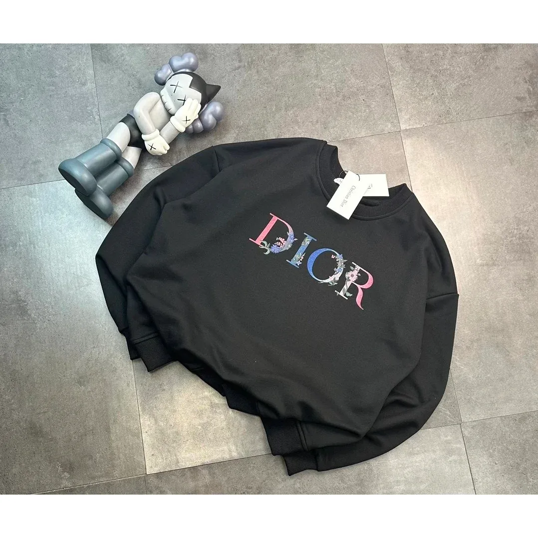 Dior Classic Flap Black Floral Sweatshirt