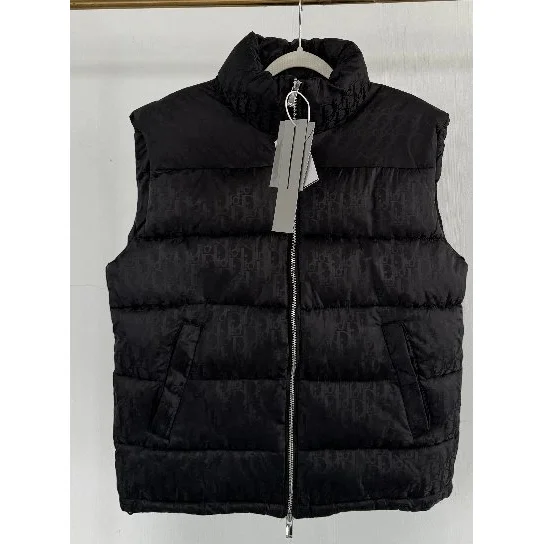 Dior Dior Book Tote Black Puffer Vest