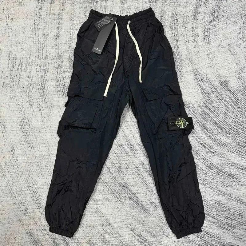 Stone Island 68-15 Black Cargo Pants