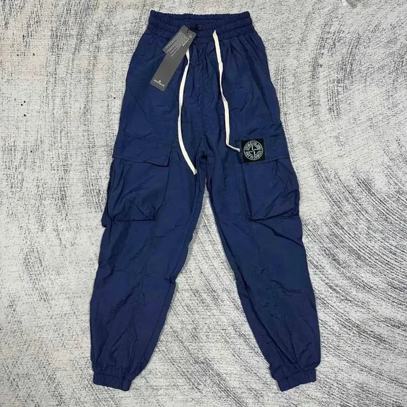 Stone Island 68-15 Navy Cargo Pants