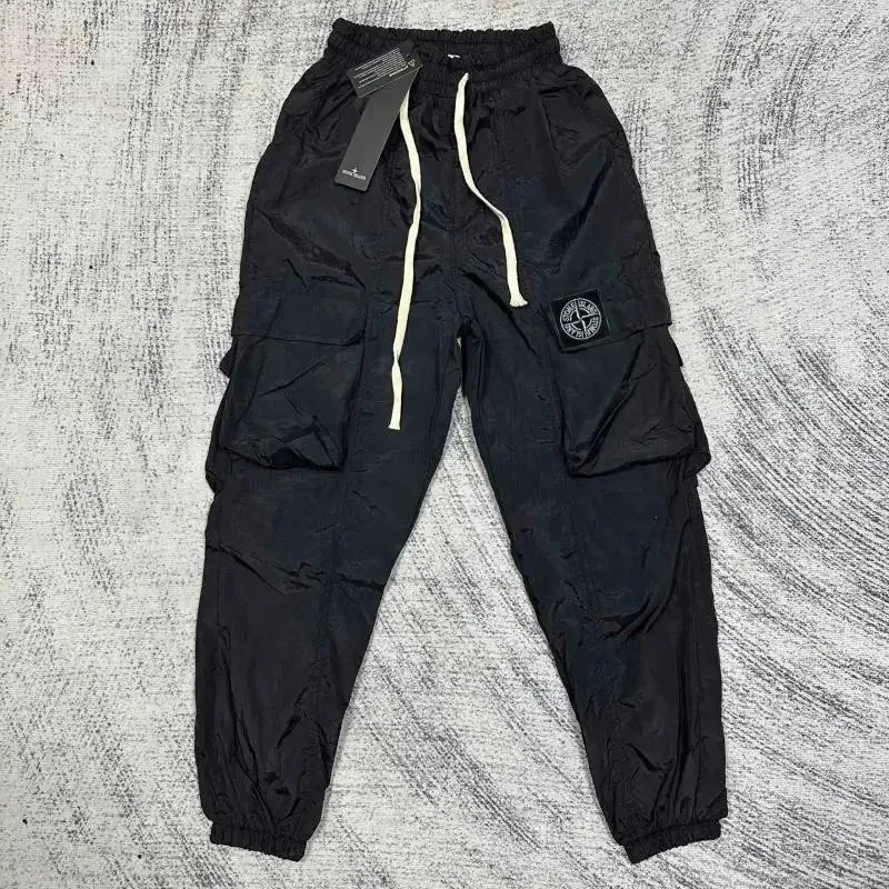 Stone Island 68-15 Black Cargo Pants