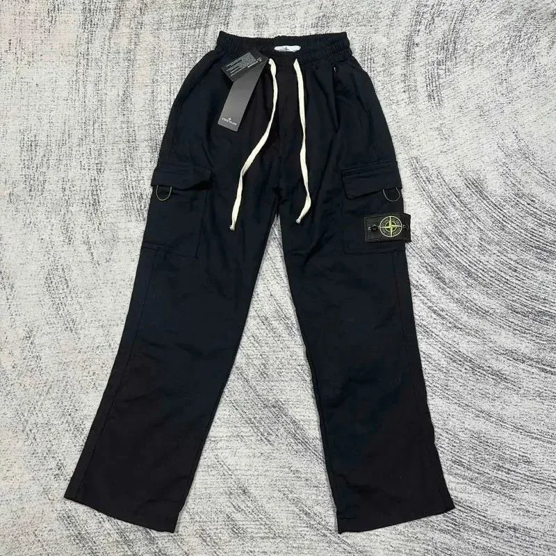 Stone Island 68-15 Black Cargo Pants