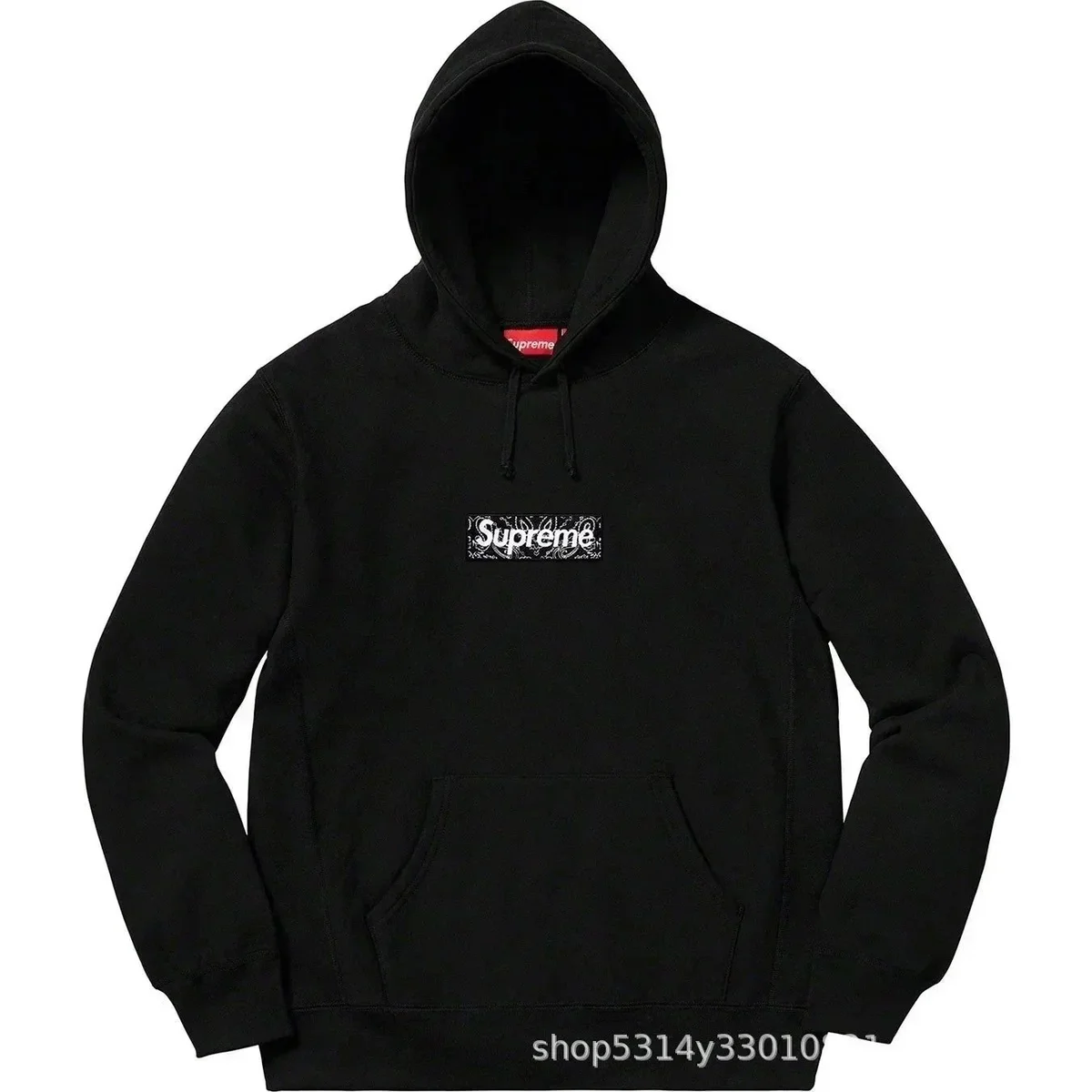 Supreme Box Logo Black Hoodie