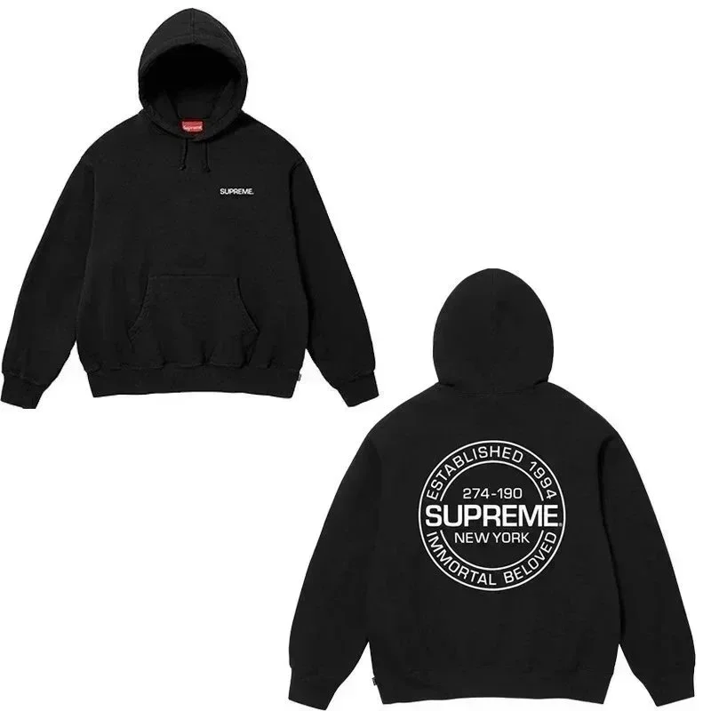 Supreme Supreme Black 'Established 1994' Hoodie Black - 1