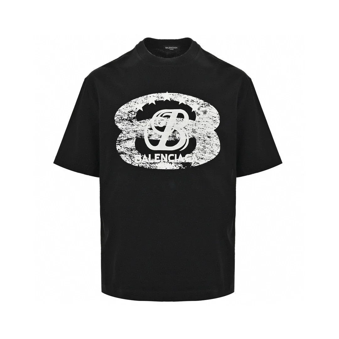 Balenciaga Triple B Black T-Shirt