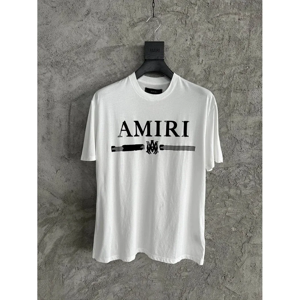 Amiri White AMRI Logo T-Shirt