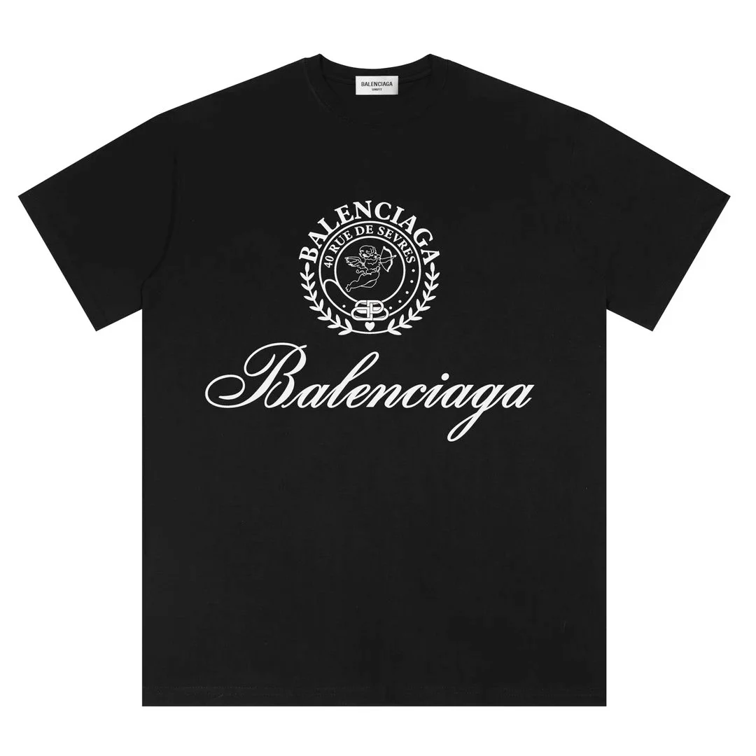 Balenciaga Classic Logo Black T-Shirt