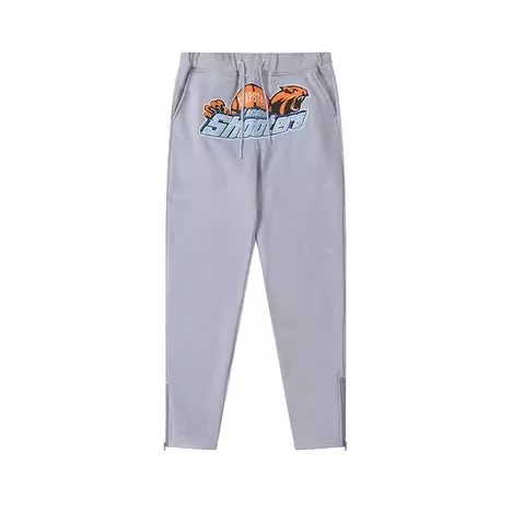 Gray Tiger Shooter Sweatpants