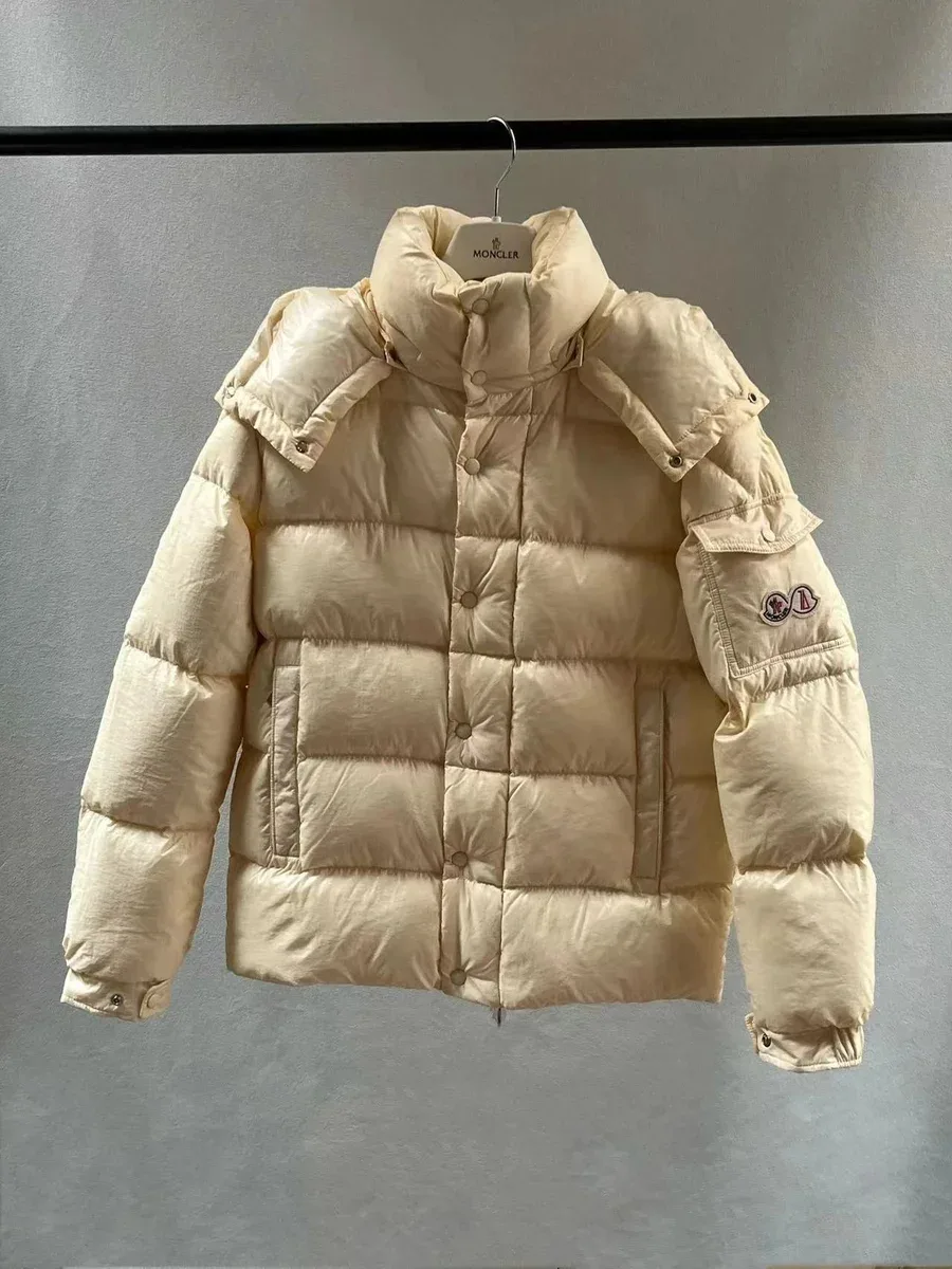 Moncler Maya Beige Puffer Jacket