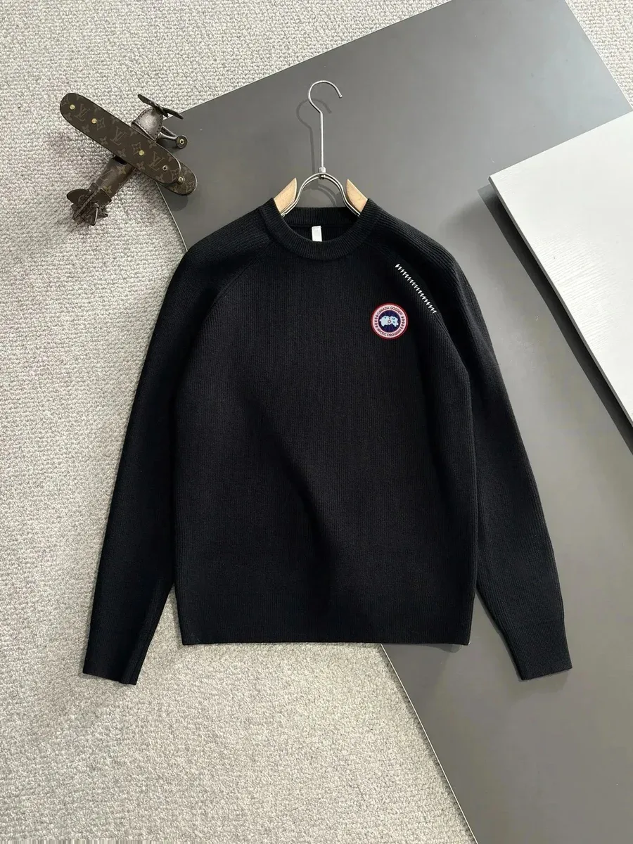 Canada Goose Expedition Black Crewneck Sweater