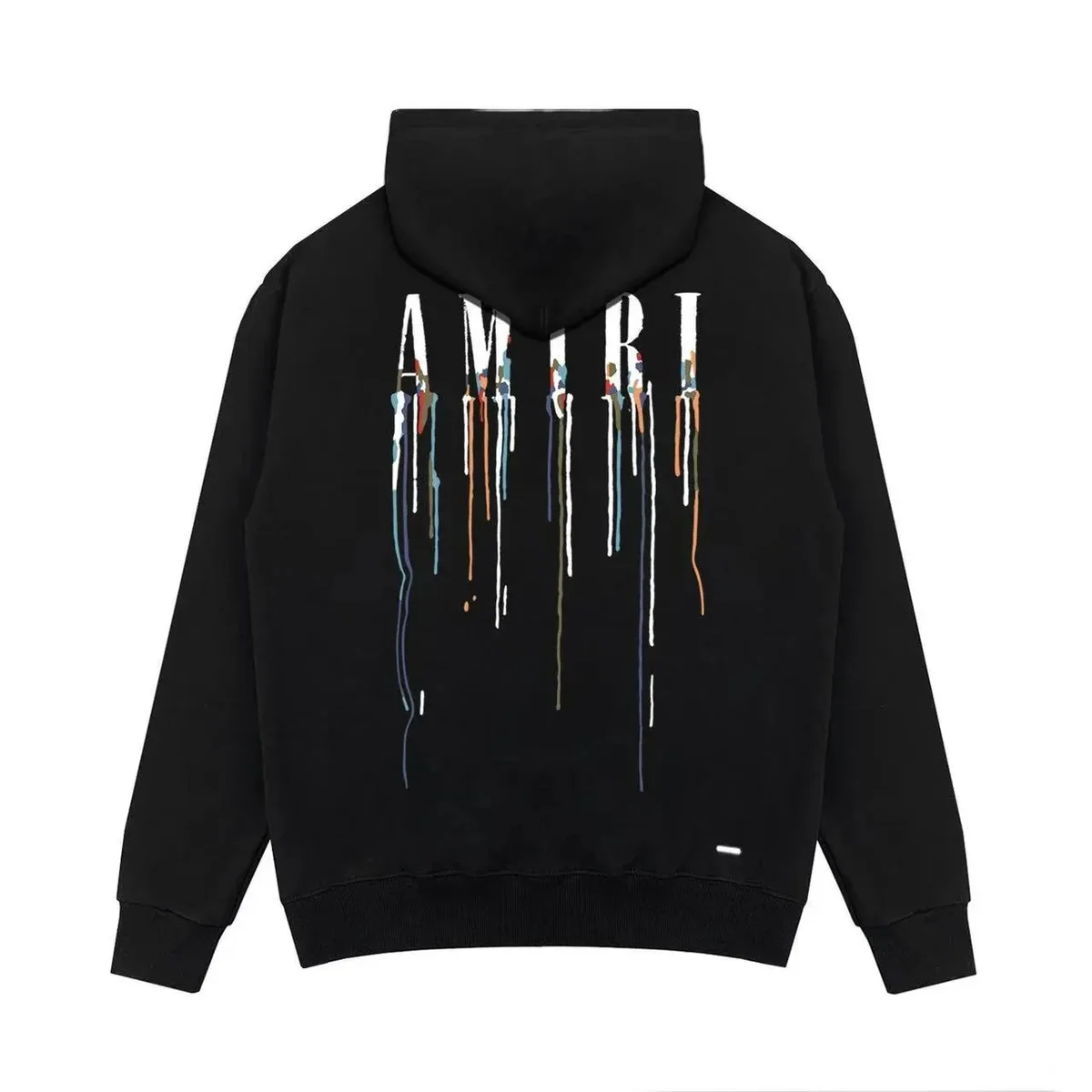 Amiri Black Dripped AMIRI Hoodie